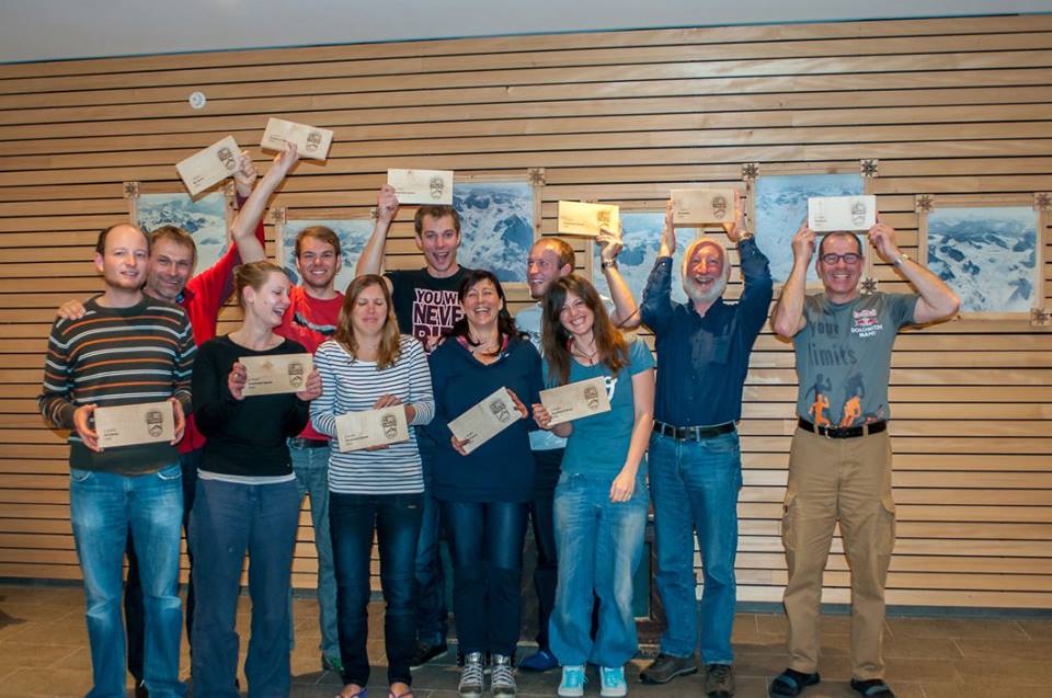 Preisverleihung Siegerehrung Team SPLIT Splitboard Tirol