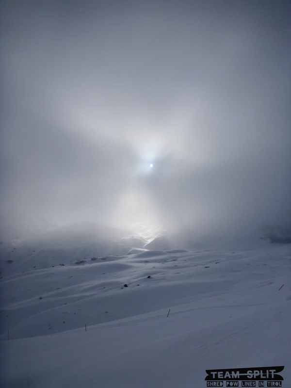 Weather Winter Snow Powder Silvretta Team SPLIT Splitboard Tirol